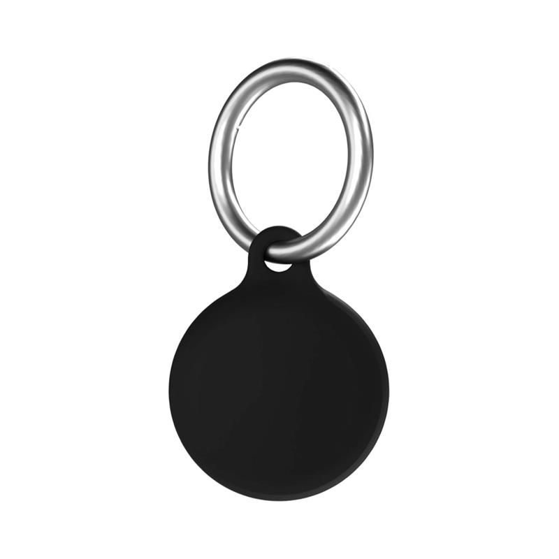 Next One puzdro Secure Silicone Key Clip pre Apple AirTag - Black 