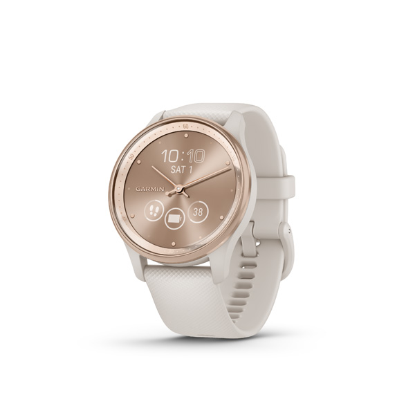 Garmin vivomove Trend Peach Gold/White Cream 