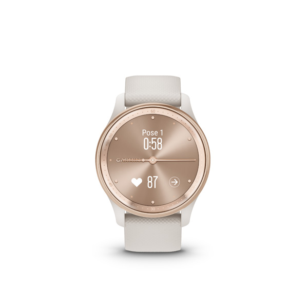 Garmin vivomove Trend Peach Gold/White Cream 