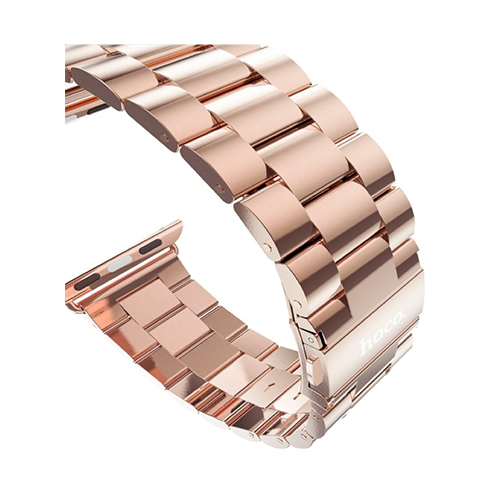 HOCO remienok Premium Edition pre Apple Watch 42/44/45 mm - Rose Gold 