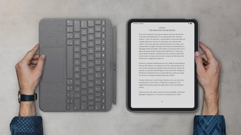 Logitech COMBO TOUCH pre iPad ( 10. gen. a A16) - šedá - US 