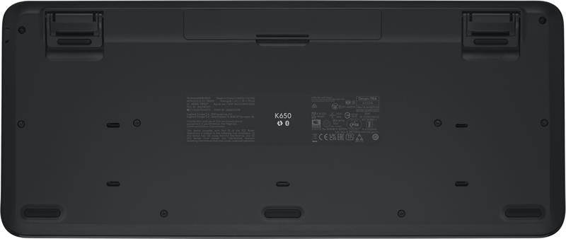 Logitech K650 Signature - bezdrôtová pohodlná klávesnica - grafitová - CZ/SK 