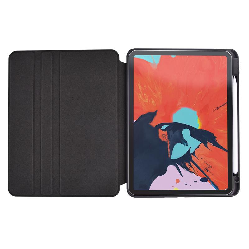 Comma puzdro Cyclone Rotation Case with Pencil Slot pre iPad 10-11 Gen 2022/2025 - Wine Red 