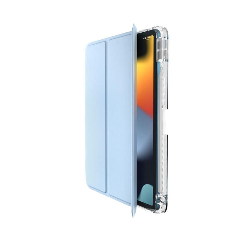 Comma puzdro Joy Series PU Case With Pencil Slot  pre iPad 10-11 Gen 2022/2025 - Light Blue 