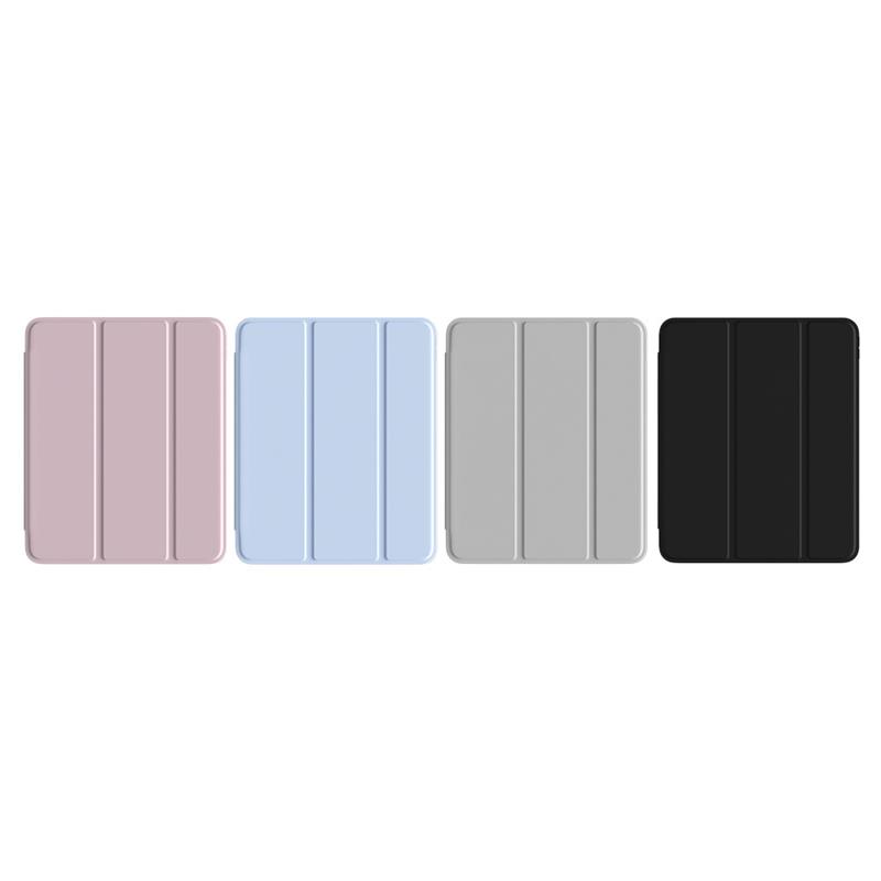 Comma puzdro Joy Series PU Case With Pencil Slot  pre iPad 10.9" 2022 10th Gen - Light Pink 