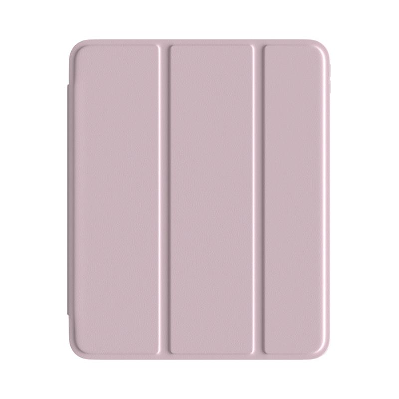 Comma puzdro Joy Series PU Case With Pencil Slot  pre iPad 10.9" 2022 10th Gen - Light Pink 