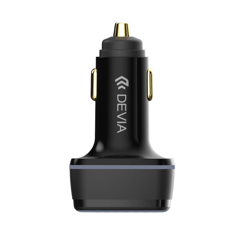 Devia nabíjačka do auta Extreme Speed Series 115W USB+2C Fast Car Charger  - Black