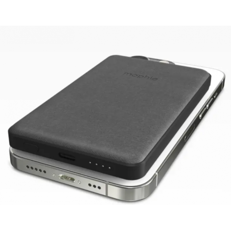Mophie Snap+ 5000 mAh Powerstation for iPhone with MagSafe - Black 