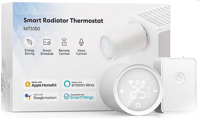 Meross Smart Termostat/Radiatorovy Ventil Štartovacia sada inteligentného termostatu 