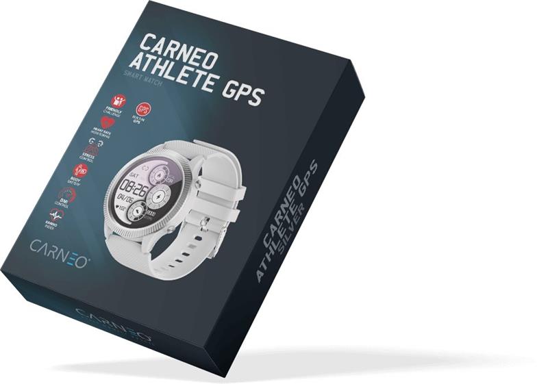 CARNEO Athlete GPS strieborný 