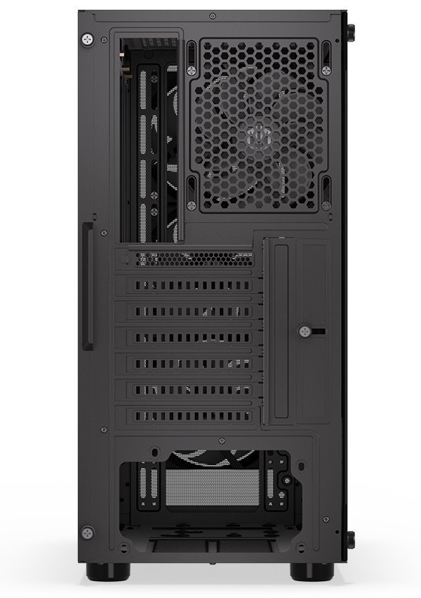ENDORFY case Ventum 200 aRGB / 4x120mm PWM aRGB fan / 2xUSB / tvrdené sklo / čierna 