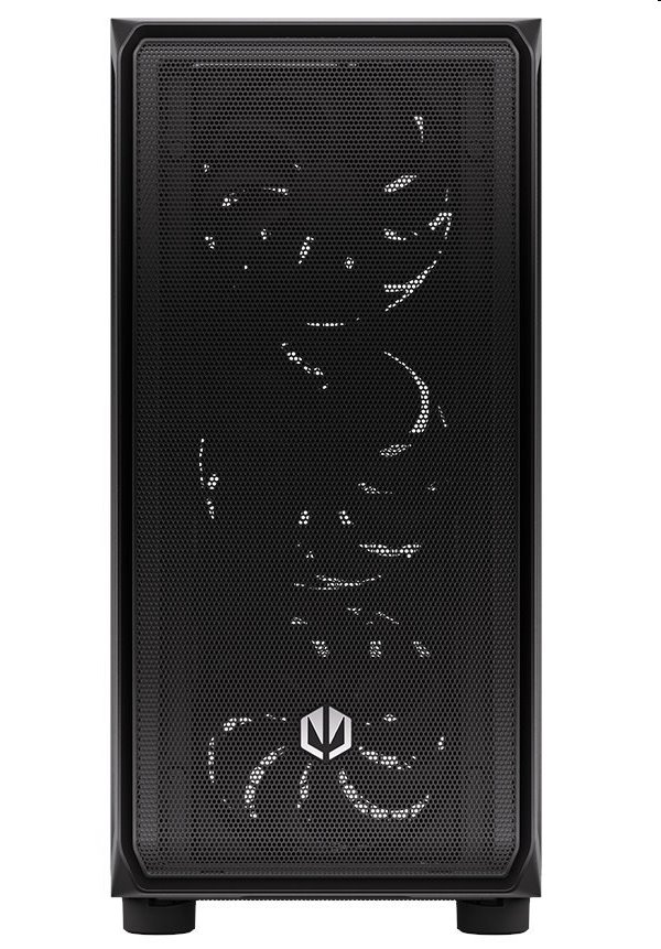 ENDORFY case Arx 500 Air / ATX / 5x120mm fan / 2xUSB/ USB-C / tempered glass, black 