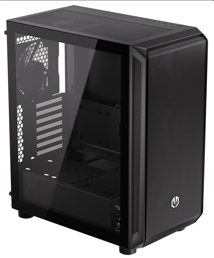 ENDORFY case Arx 500 aRGB / ATX / 4x140mm aRGB fan / 2xUSB/ USB-C / tempered glass, black 