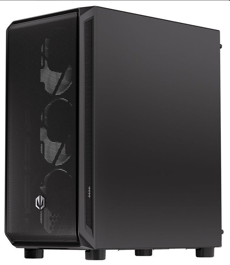 ENDORFY case Arx 500 aRGB / ATX / 4x140mm aRGB fan / 2xUSB/ USB-C / tempered glass, black 