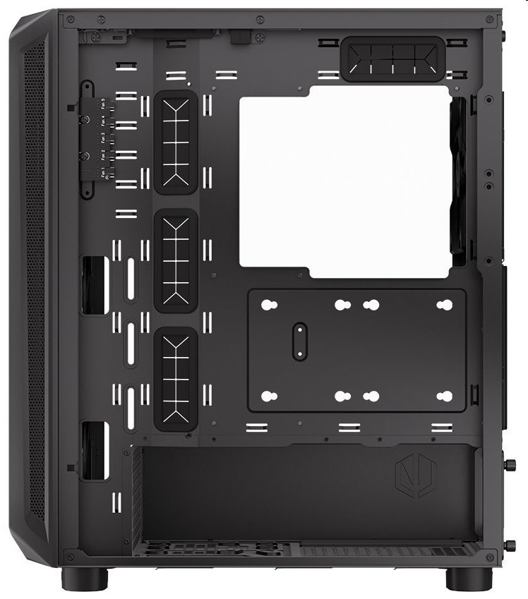 ENDORFY case Arx 500 aRGB / ATX / 4x140mm aRGB fan / 2xUSB/ USB-C / tempered glass, black 