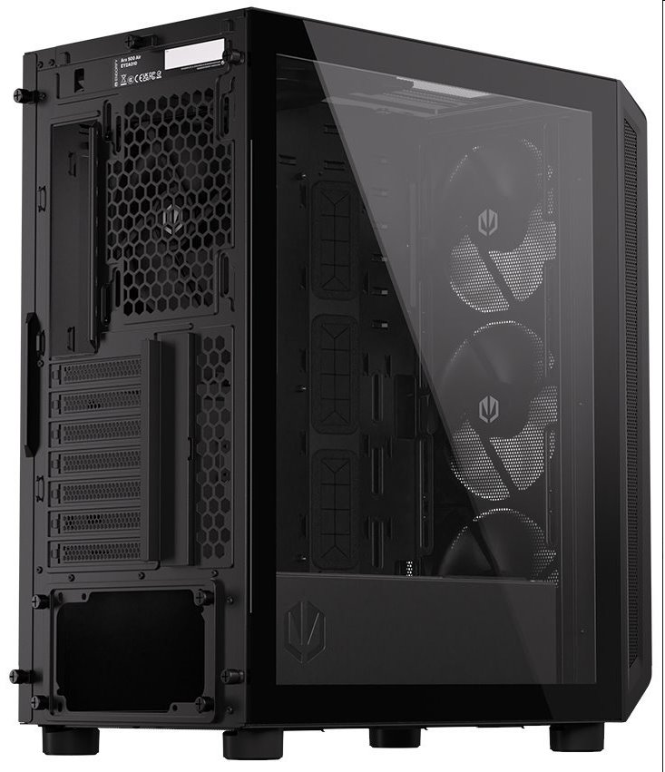 ENDORFY case Arx 500 aRGB / ATX / 4x140mm aRGB fan / 2xUSB/ USB-C / tempered glass, black 