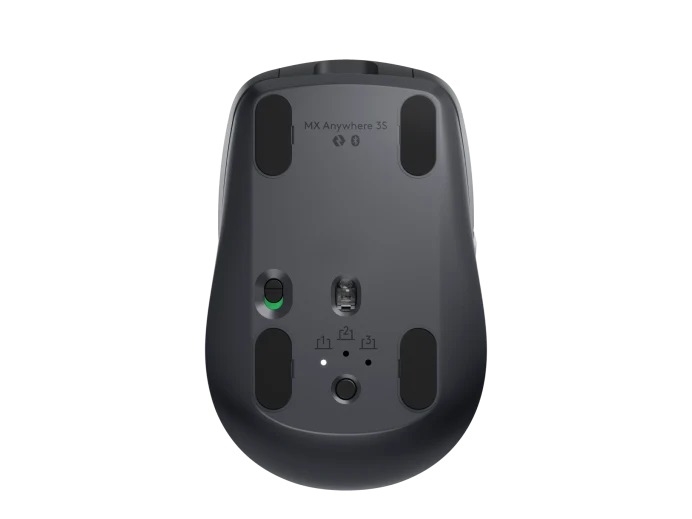 Logitech MX Anywhere 3S - bezdrôtová myš - grafitová 