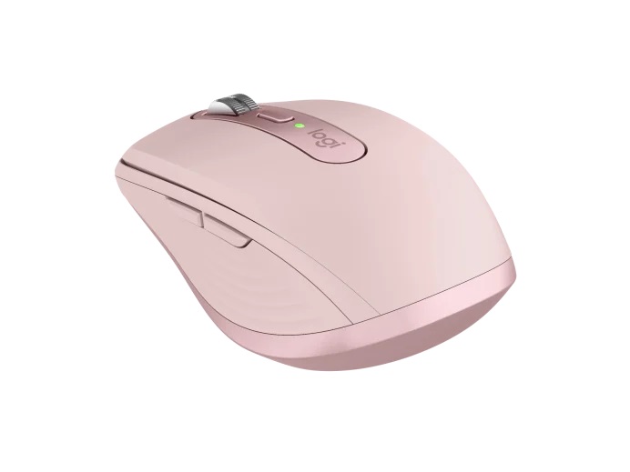 Logitech MX Anywhere 3S - bezdrôtová myš - ružová 