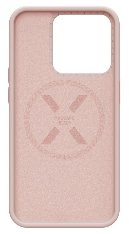 FIXED kryt MagFlow s podporou MagSafe pre Apple iPhone 15, ružový