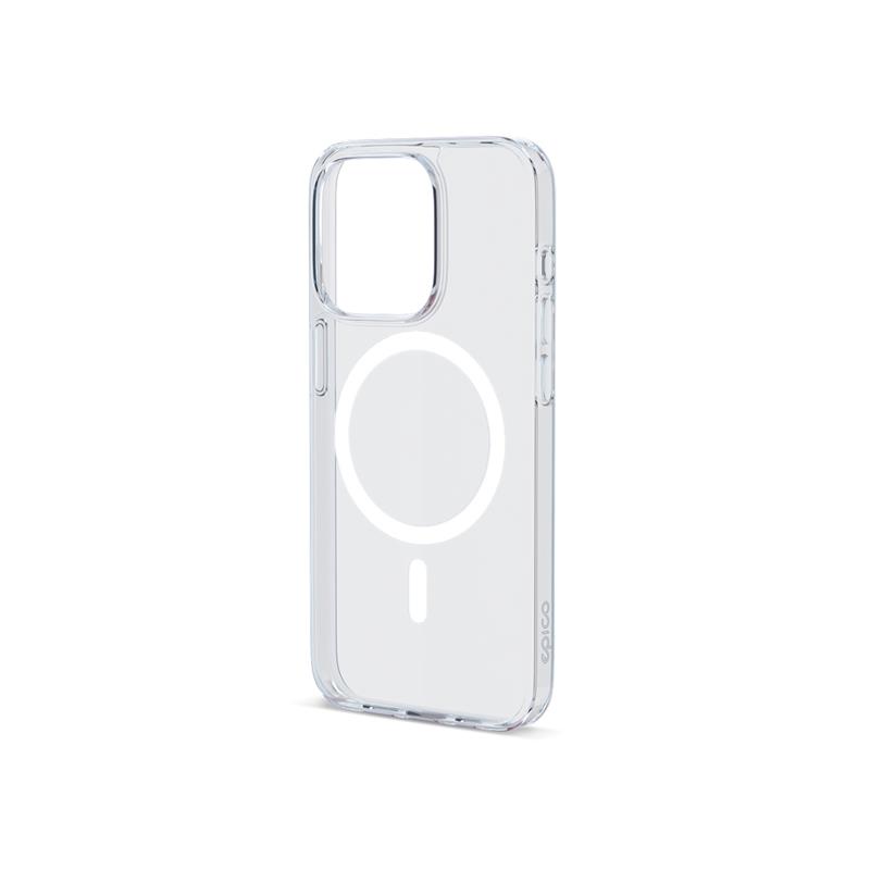iStores by Epico Hero Magnetic - MagSafe Compatible Case iPhone 15 - transparentný 