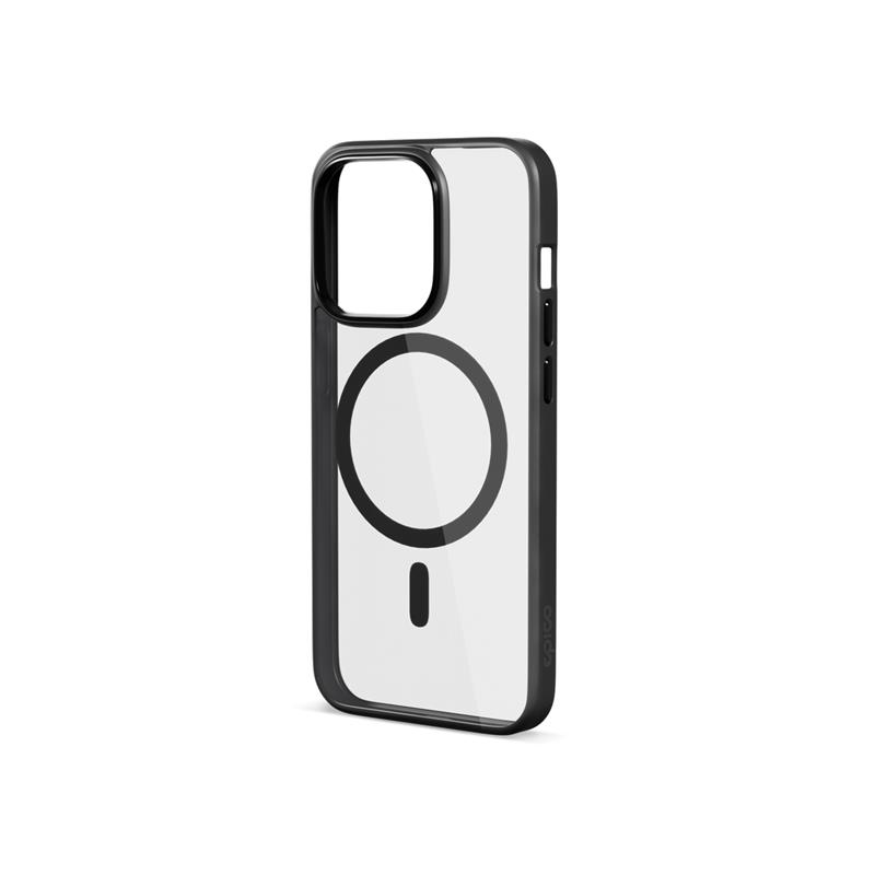 iStores by Epico Hero Magnetic - MagSafe Compatible Case iPhone 15 Plus - transparentne čierny 