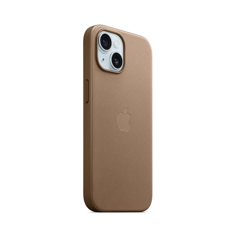 iPhone 15 FineWoven Case with MagSafe - Taupe 