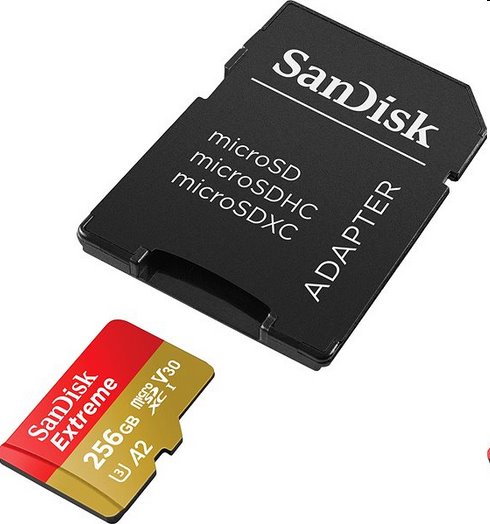 SanDisk Extreme PRO 256GB microSD card 