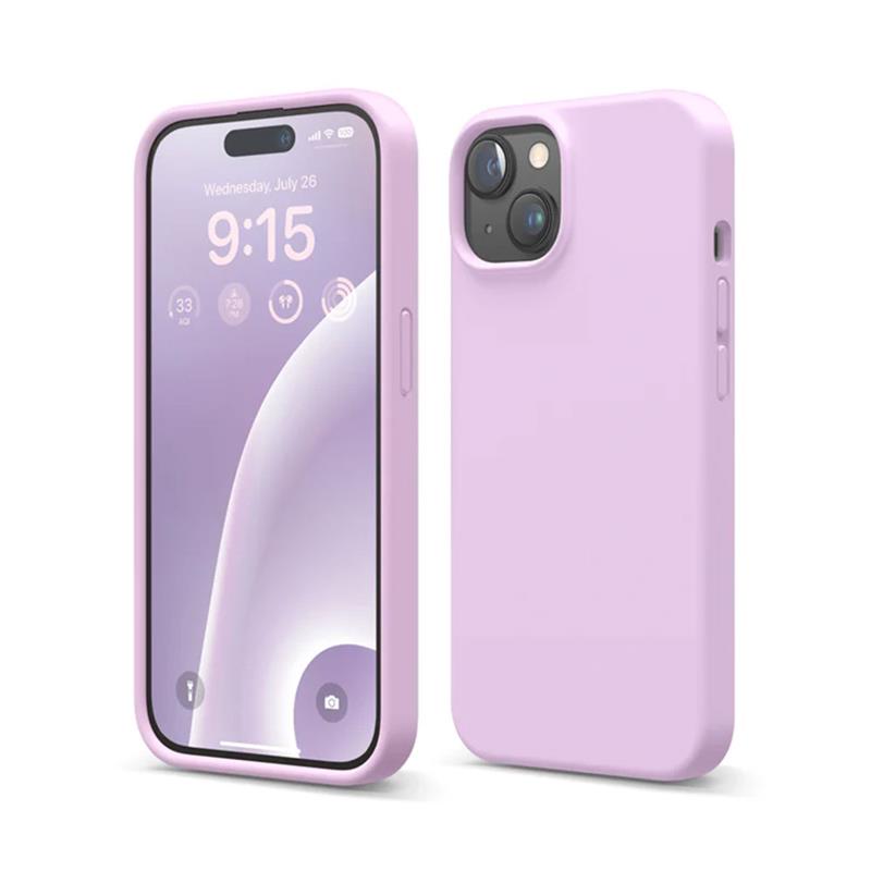 Elago kryt Silicone Case pre iPhone 15 - Light Lilac 