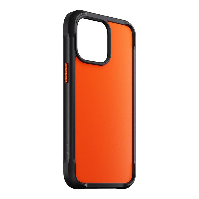 Nomad kryt Rugged Case Magsafe pre iPhone 15 Pro Max - Ultra Orange 