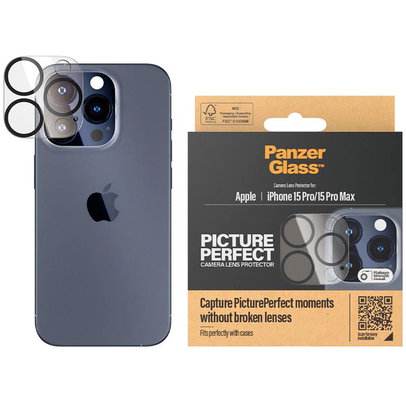 PanzerGlass ochranné sklo PicturePerfect pre iPhone 15 Pro/15 Pro Max 