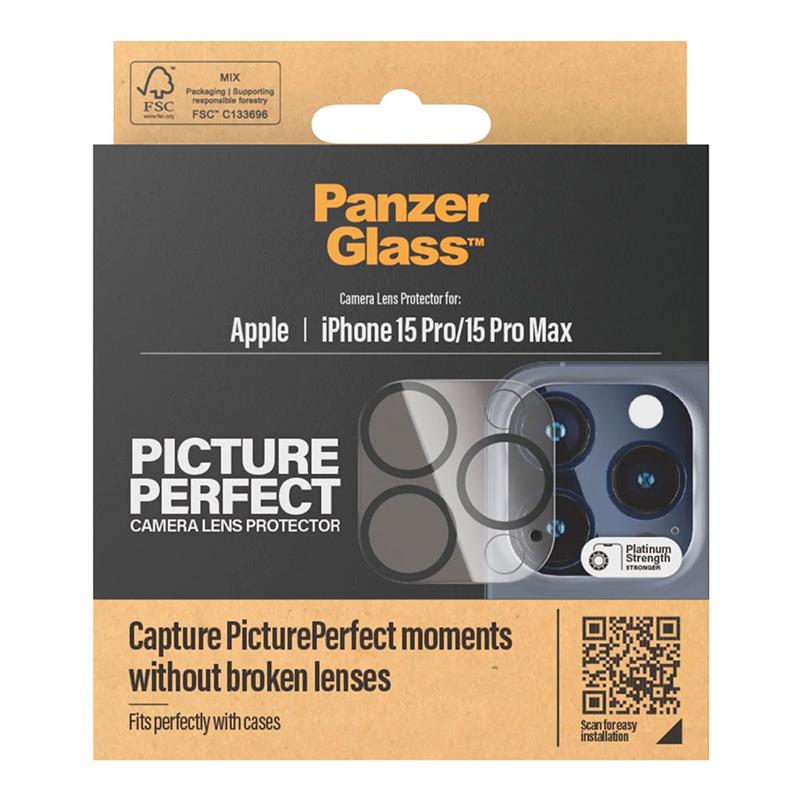 PanzerGlass ochranné sklo PicturePerfect pre iPhone 15 Pro/15 Pro Max 