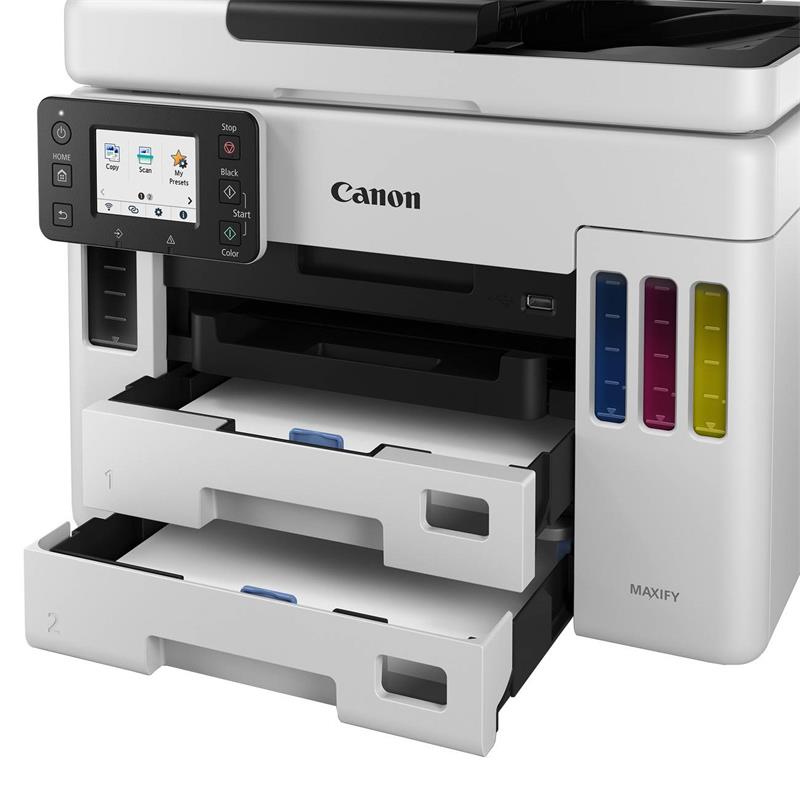Canon MAXIFY GX7040 (A4,tlač/kopírovanie/skenovanie/fax/cloud,duplex,DADF,WiFi,LAN,USB,24/15ppm) 