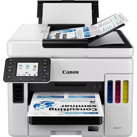Canon MAXIFY GX7040 (A4,tlač/kopírovanie/skenovanie/fax/cloud,duplex,DADF,WiFi,LAN,USB,24/15ppm) 