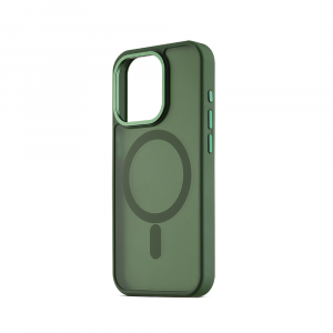 Aiino - Berry Protective case with magnet for iPhone 15 Pro - Green 