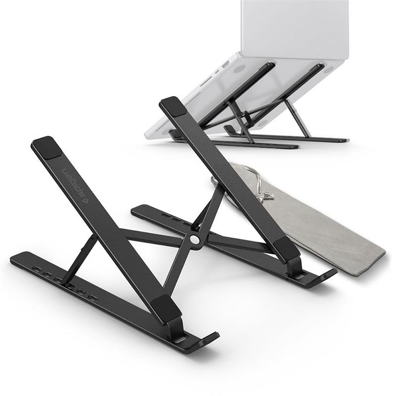 Spigen stojan LD201 Laptop Stand - Black 