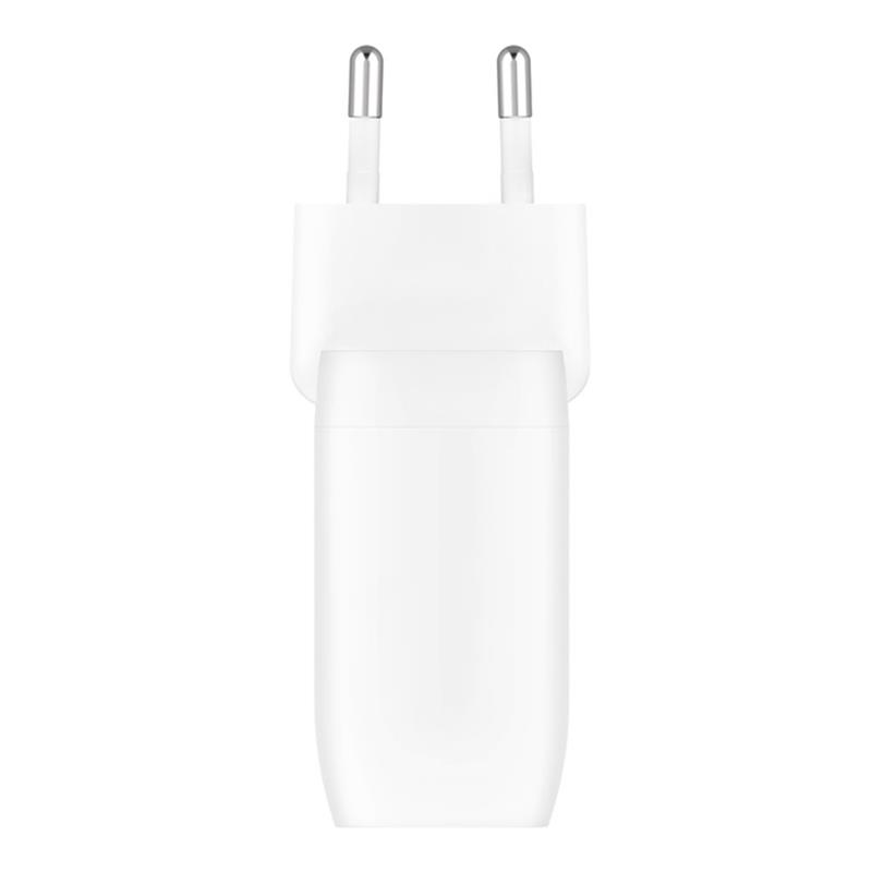 Belkin 60W Dual USB-C PD Wall Charger - White 