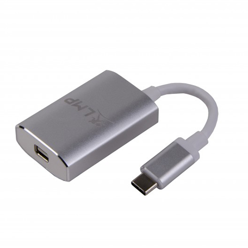 LMP adaptér USB-C to Mini-DisplayPort - Silver Aluminium 