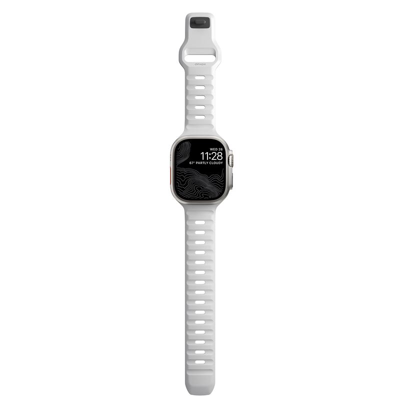 Nomad remienok Sport Strap pre Apple Watch 42/44/45/49mm - White 