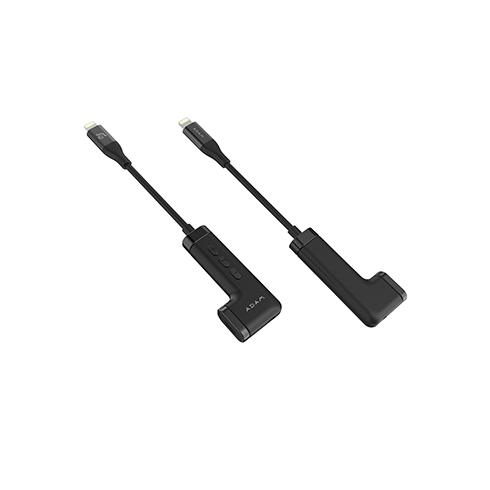 Adam Elements iLinio Lighting/Aux/Charging adaptér - Black 