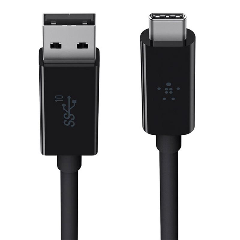 Belkin kábel USB-A to USB-C 3.1 10GB 3A 1m - Black 