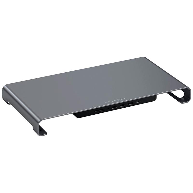 Satechi stojan USB-C Monitor Stand Hub XL - Space Gray 