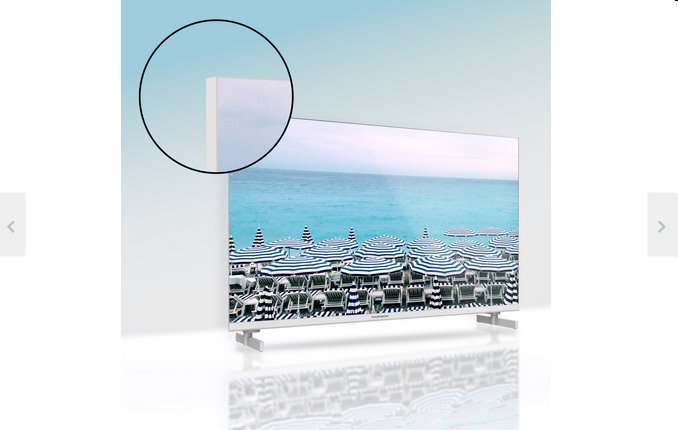 THOMSON White Easy TV 32HD2S13W,  HD, DVB-T2/C/S2, VESA 100x100, Hotel Mód, Biely 