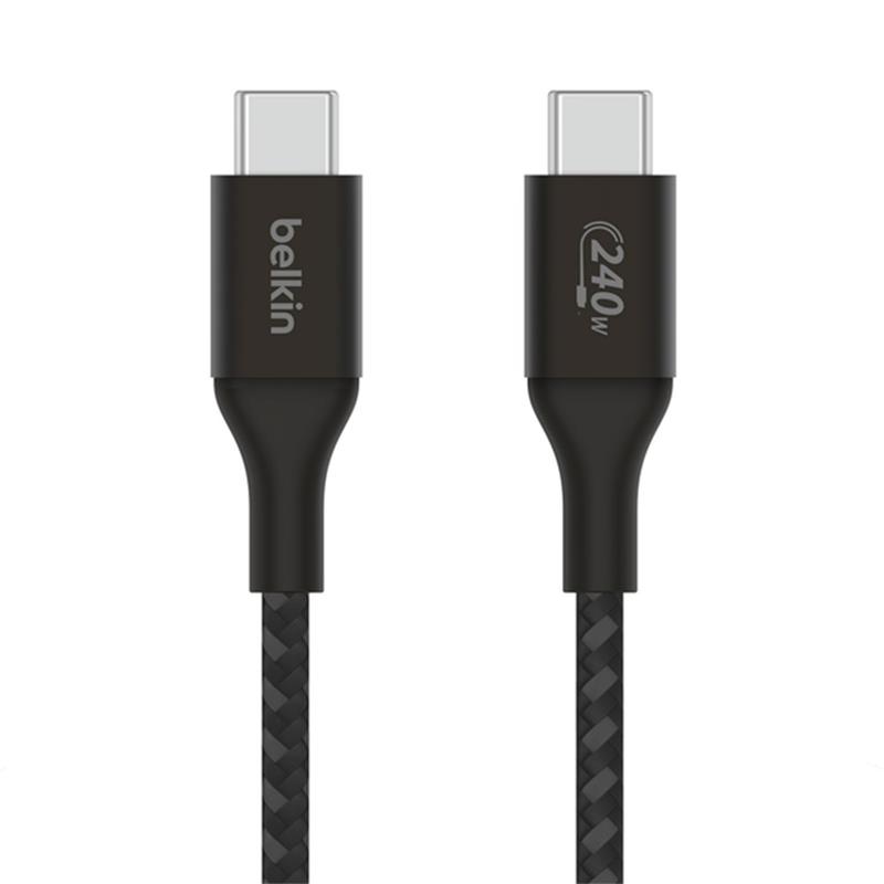 Belkin kábel Boost Charge USB-C to USB-C 2m 240W - Black 