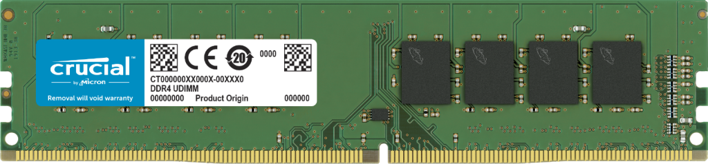 Crucial 16GB DDR4 3200 CL24
