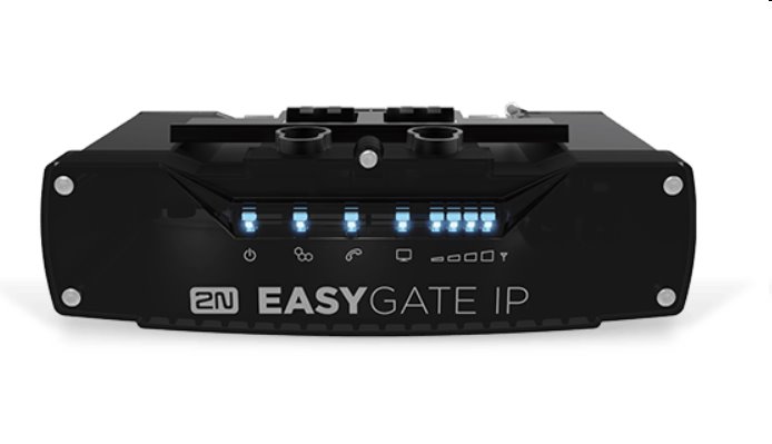 2N® EasyGate IP Lift, LTE, VoIP, FXS port, modem, Aku+, 100-240V/1A EU plug