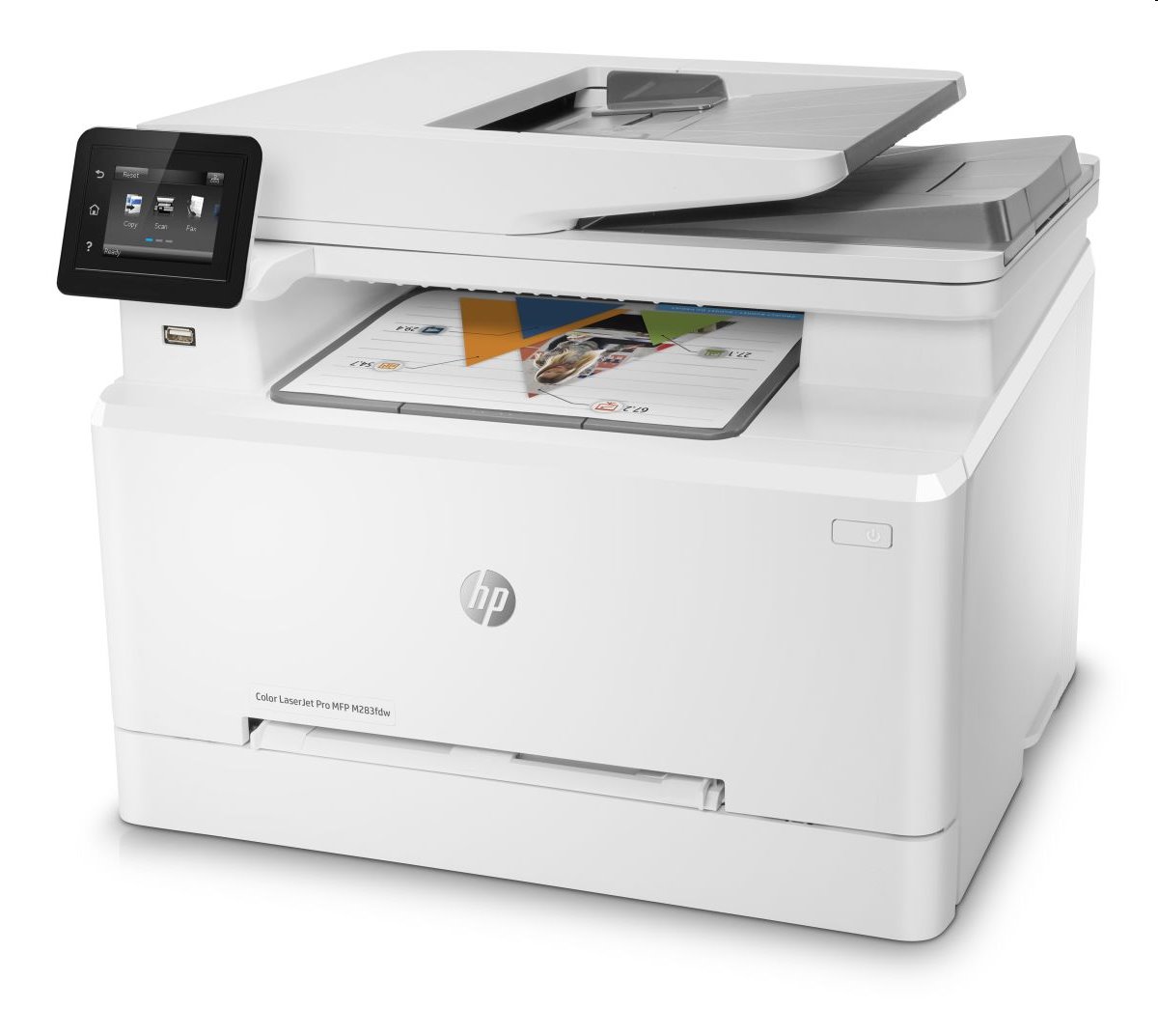 HP Color LaserJet Pro MFP M283fdw (A4, 21 ppm, USB 2.0, Ethernet, Print/Scan/Copy/fax, Duplex), WIFI