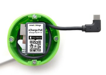 smart things sCharge PoE FIT USB-C - Inwall power supply e.g. for sDock Fix