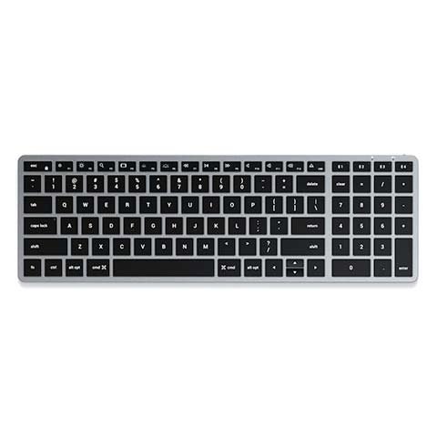 Satechi klávesnica Slim X2 Bluetooth Backlit Keyboard - Space Gray