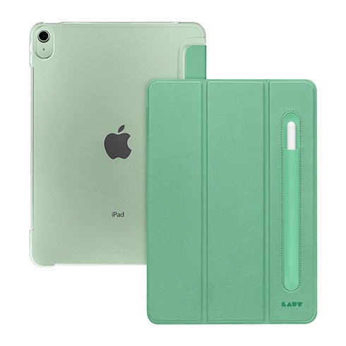 LAUT puzdro Huex Folio Case with Pencil Holder pre iPad Air 11" M1/M2/M3 - Green