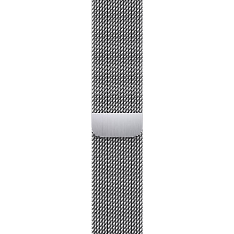 Apple Watch 45mm Silver Milanese Loop